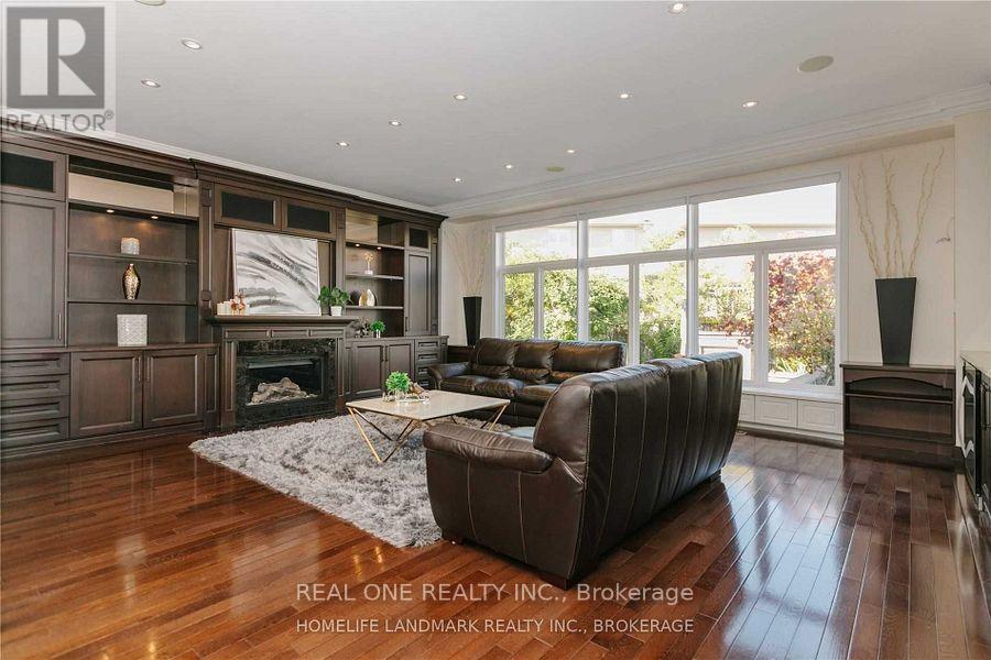 2339 Millstone Drive, Oakville, ON - Indoor Photo Showing Living Room With Fireplace