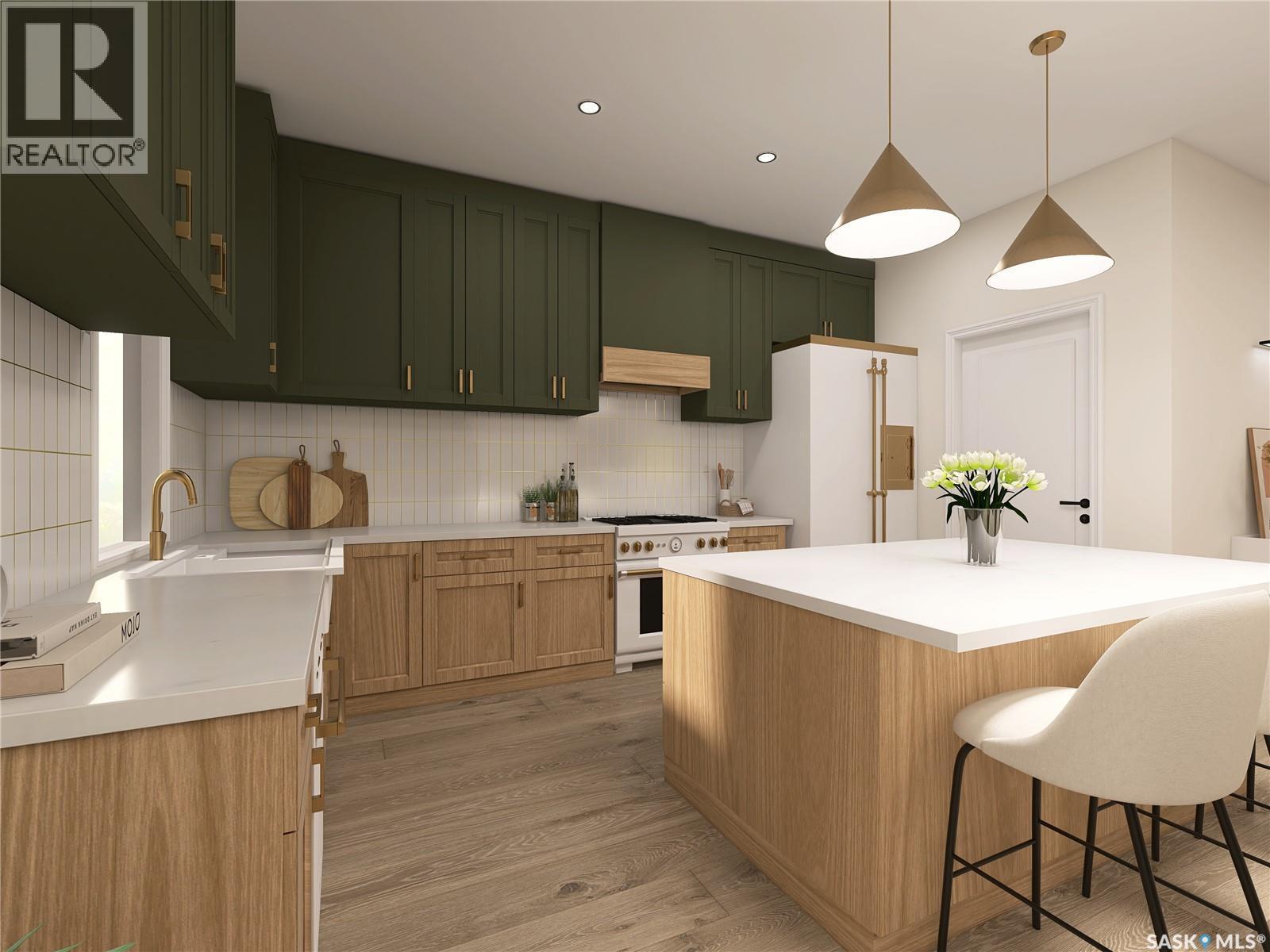 13 Sunterra Drive, Shields, SK - Indoor Photo Showing Kitchen With Upgraded Kitchen