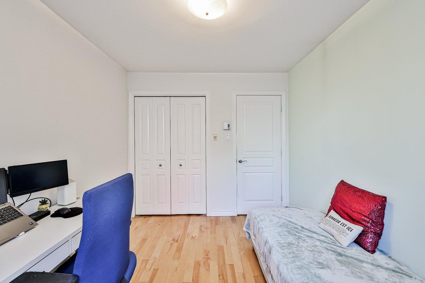 Bedroom - 2-575 Rue Préfontaine, Montréal (Mercier/Hochelaga-Maisonneuve), QC - Indoor Photo Showing Office