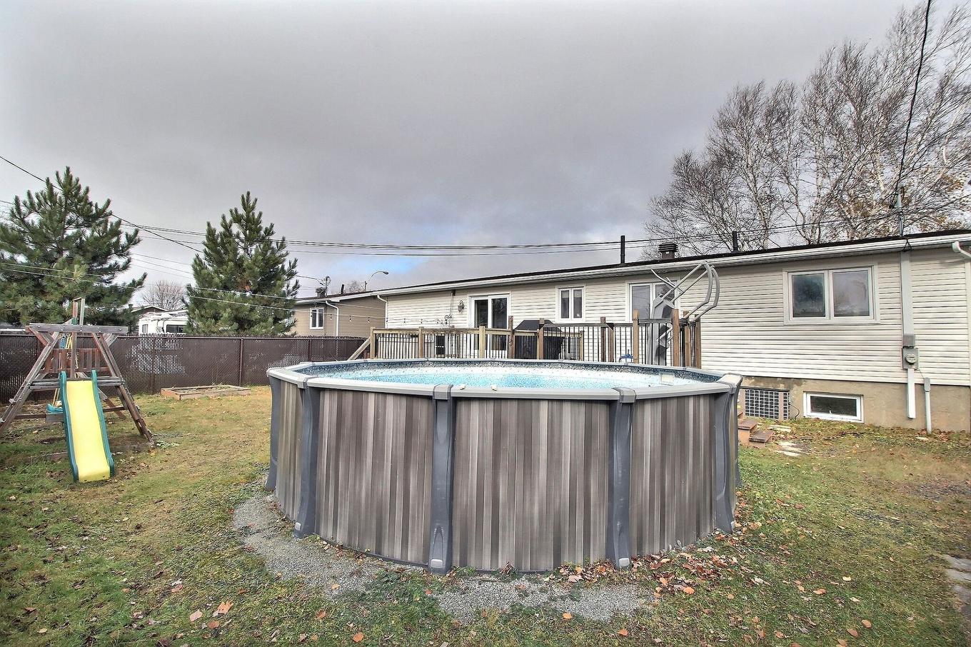 Pool - 1725 Boul. Forest, Val-D'Or, QC - Outdoor With Above Ground Pool
