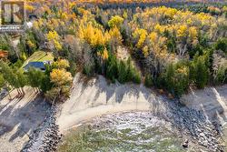 Aerial of the Beach on Coppercliff Cr -