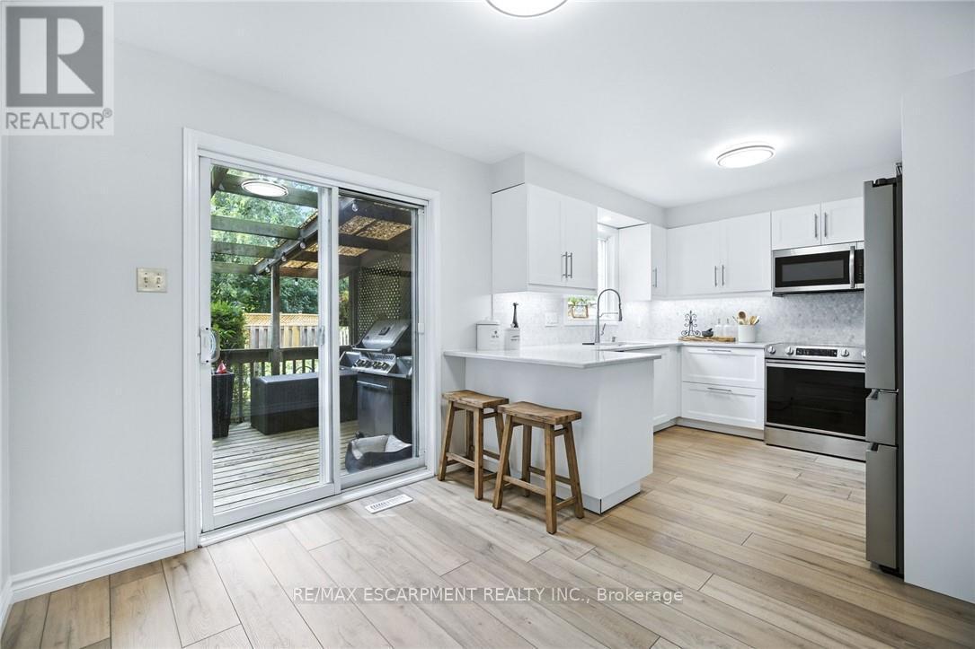 38 Locke Street S, Hamilton, ON - Indoor Photo Showing Kitchen With Upgraded Kitchen