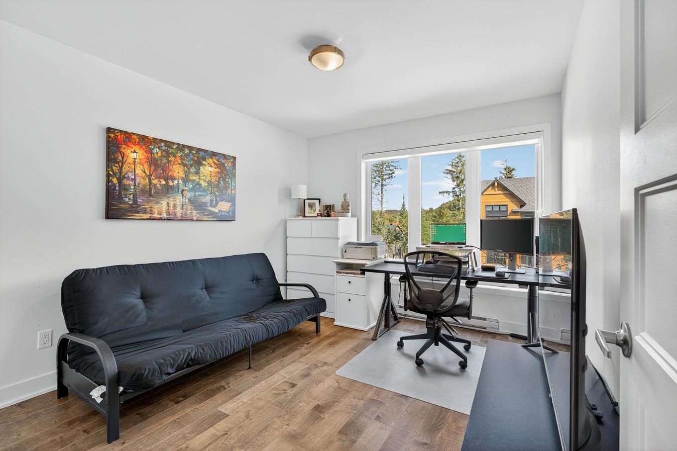 Bedroom - 580 Rue Charlie-Forbell, Mont-Tremblant, QC - Indoor Photo Showing Office