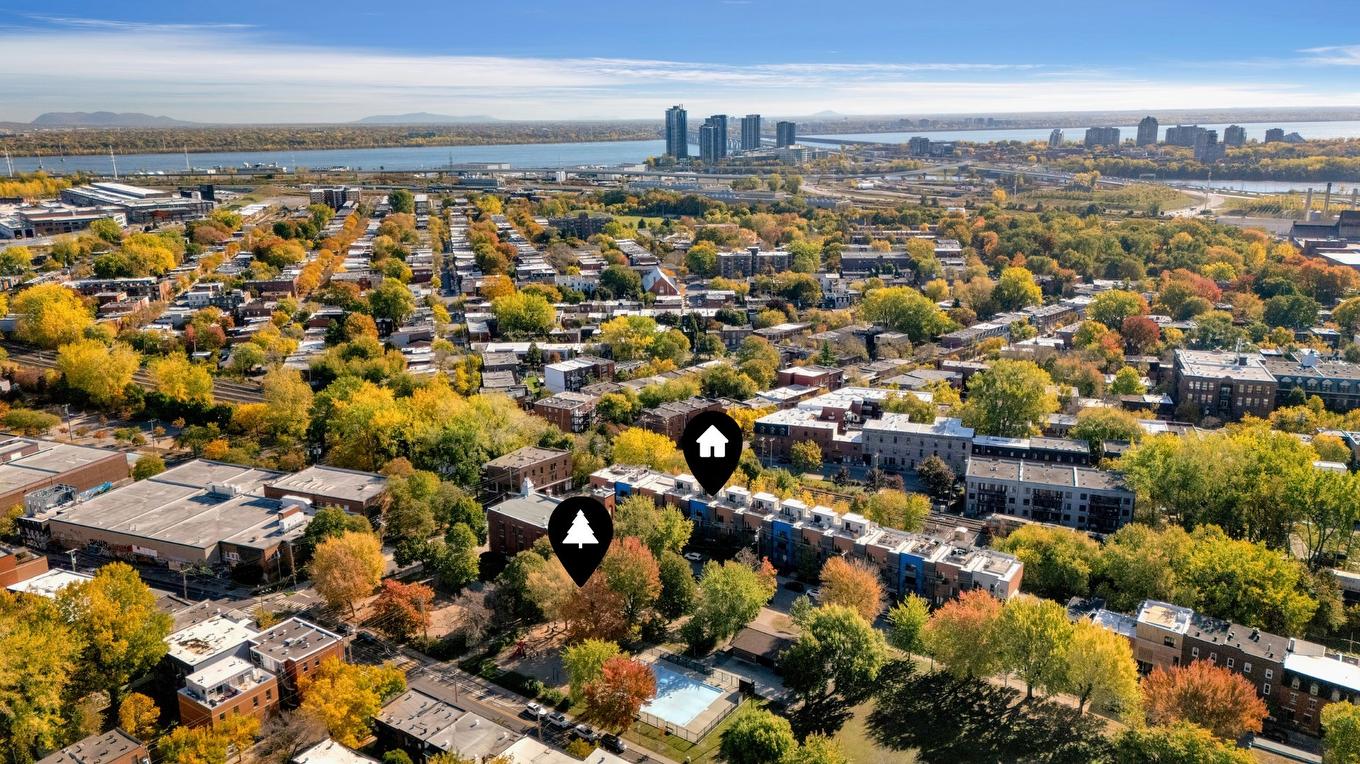 Photo aérienne - 200-2324 Rue Mullins, Montréal (Le Sud-Ouest), QC - Outdoor With View