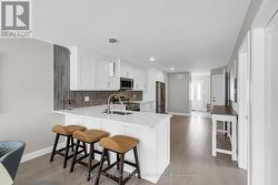 Kitchen looking towards foyer -
