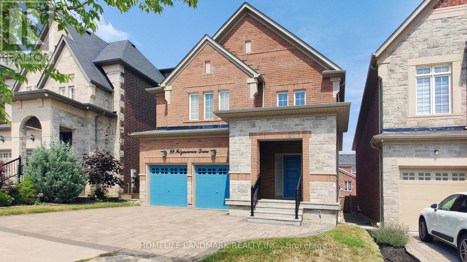 98 Fitzmaurice Drive, Vaughan, ON - Outdoor With Facade
