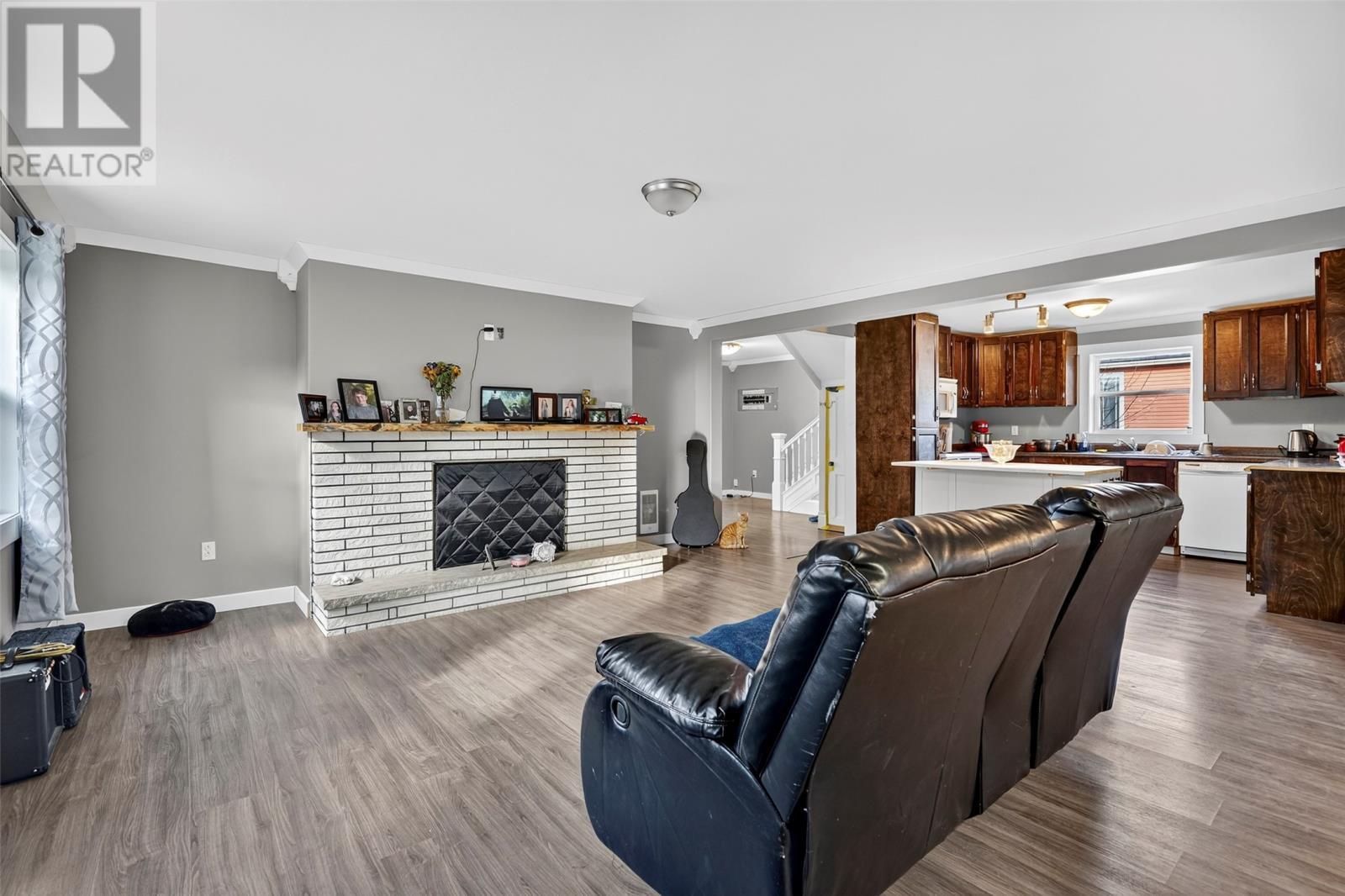 442 Seaforest Drive, Cupids, NL - Indoor Photo Showing Other Room With Fireplace