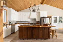 Custom Kitchen w/ Large Island -