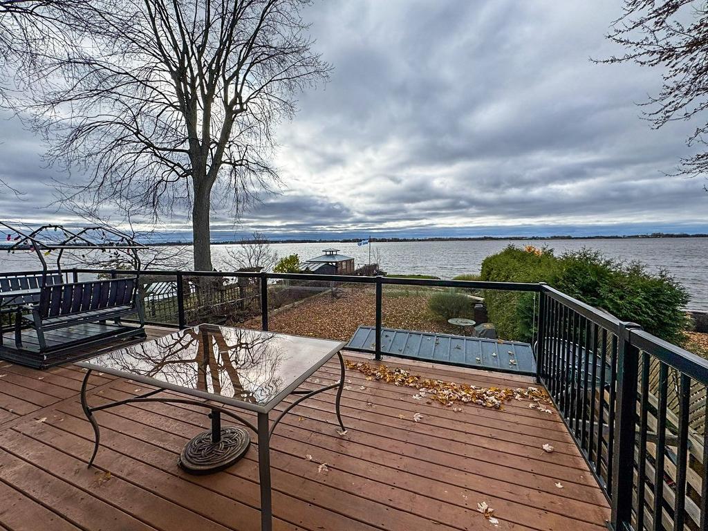 Patio - 30 Rue Paquette, Grenville-Sur-La-Rouge, QC - Outdoor With Body Of Water With View