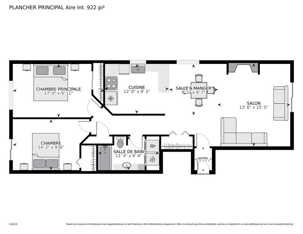 Plan (croquis) - 7558 Rue Broadway, Montréal (Lasalle), QC - Other