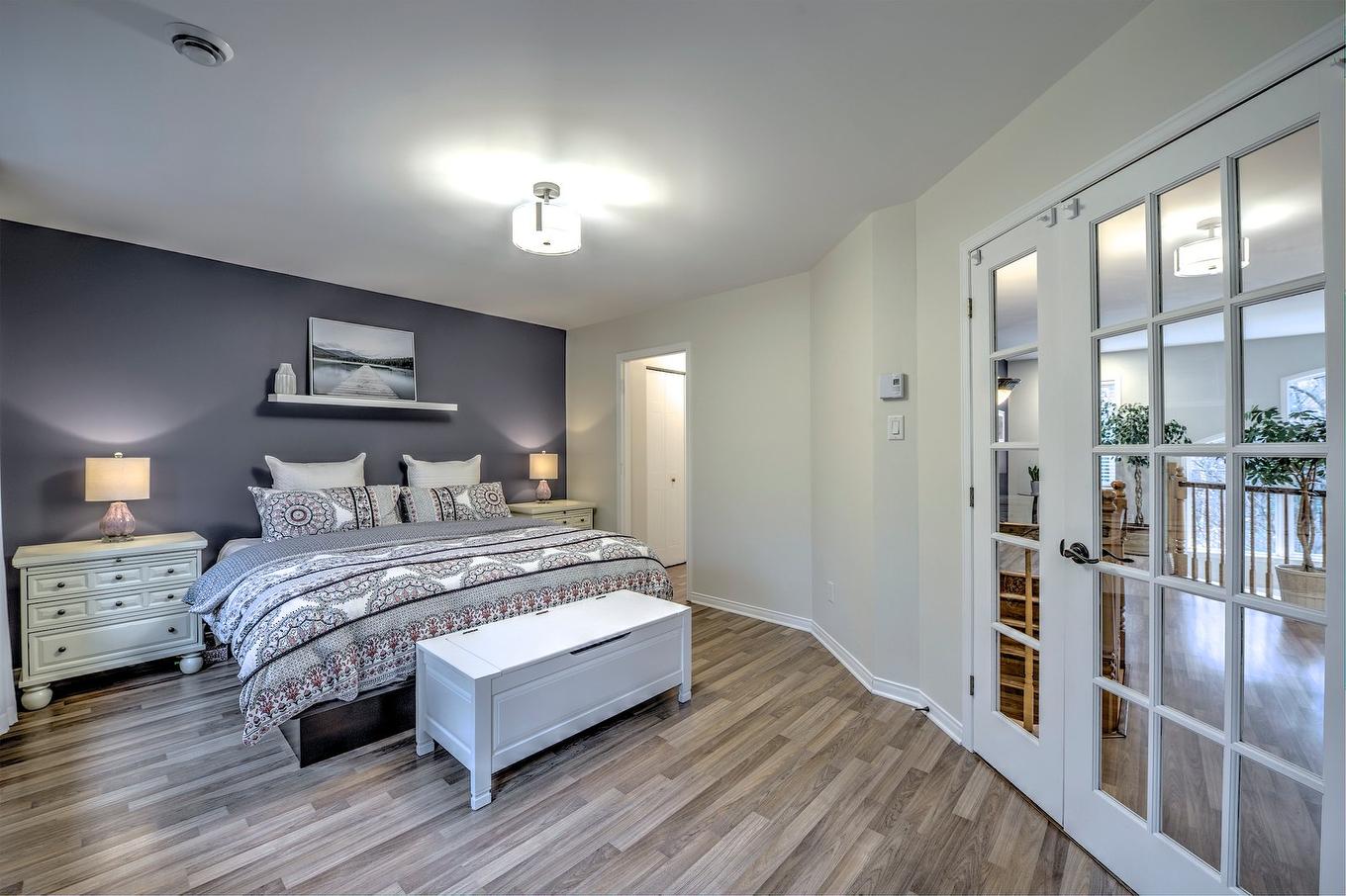 Chambre à coucher principale - 2132 Rue Du Vallon, Saint-Jérôme, QC - Indoor Photo Showing Bedroom
