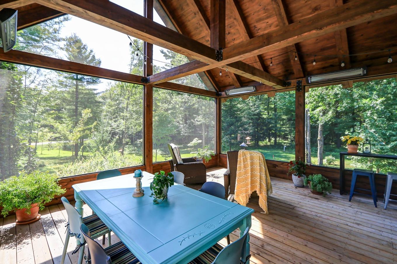 Veranda - 1091 Rue Du Cardinal, Saint-Jérôme, QC - Outdoor With Deck Patio Veranda With Exterior