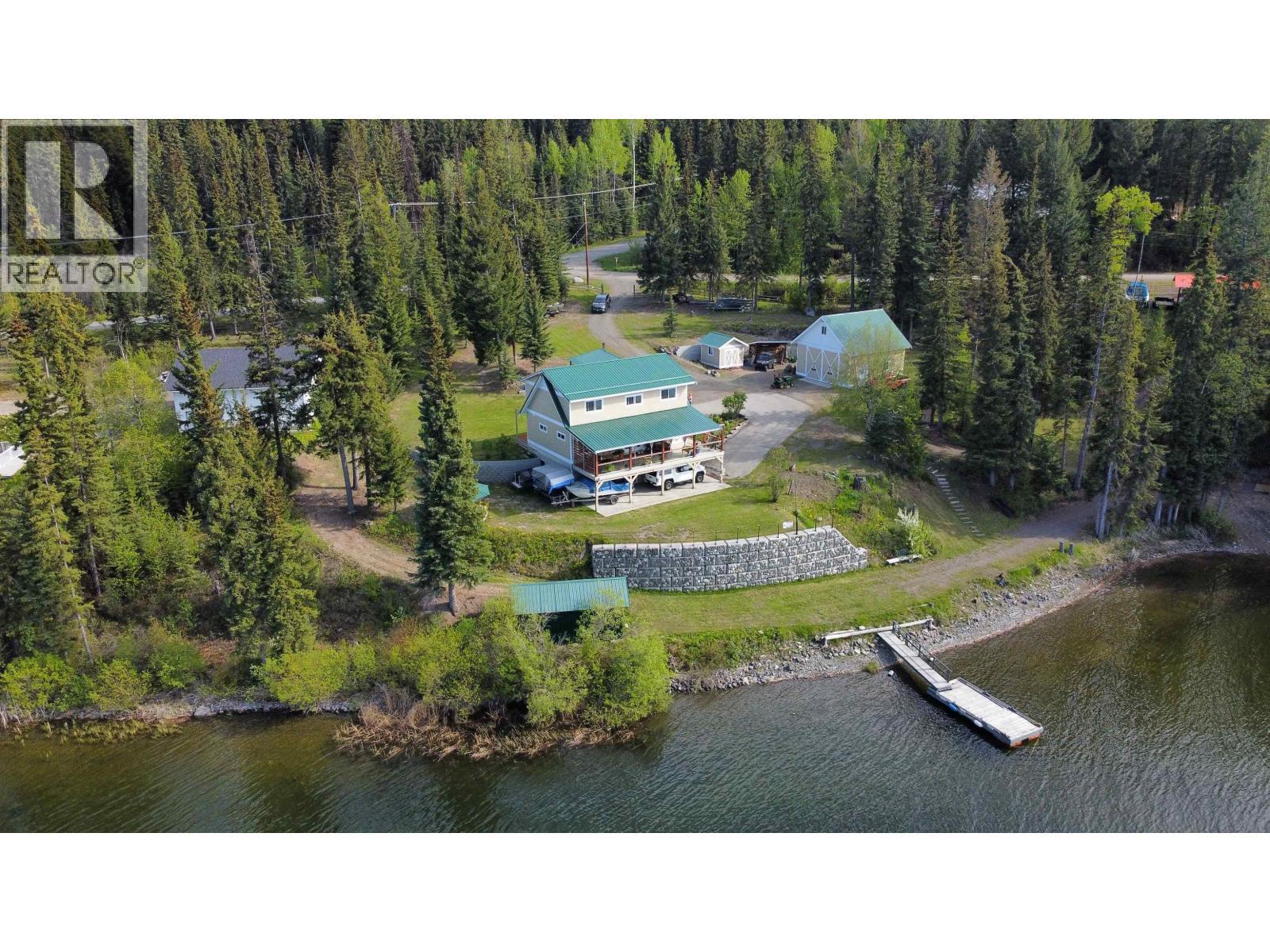 6627 Mcnolty Road, 100 Mile House, BC - Outdoor With Body Of Water With View