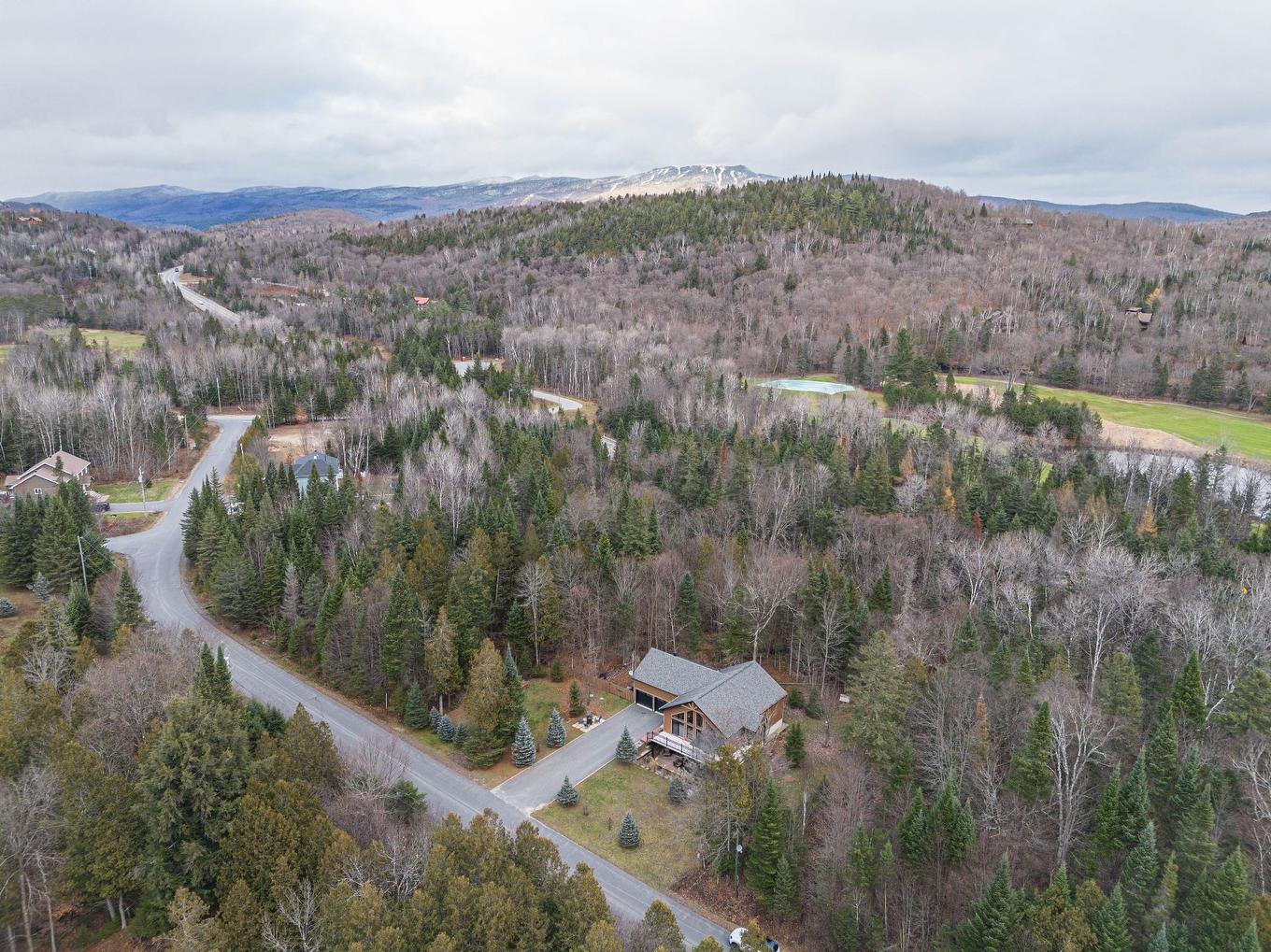 Aerial photo - 120 Ch. Du Faubourg, Mont-Tremblant, QC - Outdoor With View