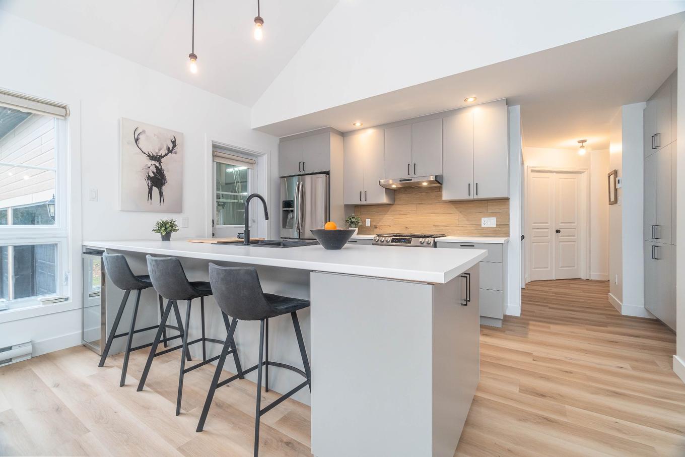 Kitchen - 120 Ch. Du Faubourg, Mont-Tremblant, QC - Indoor Photo Showing Kitchen With Upgraded Kitchen
