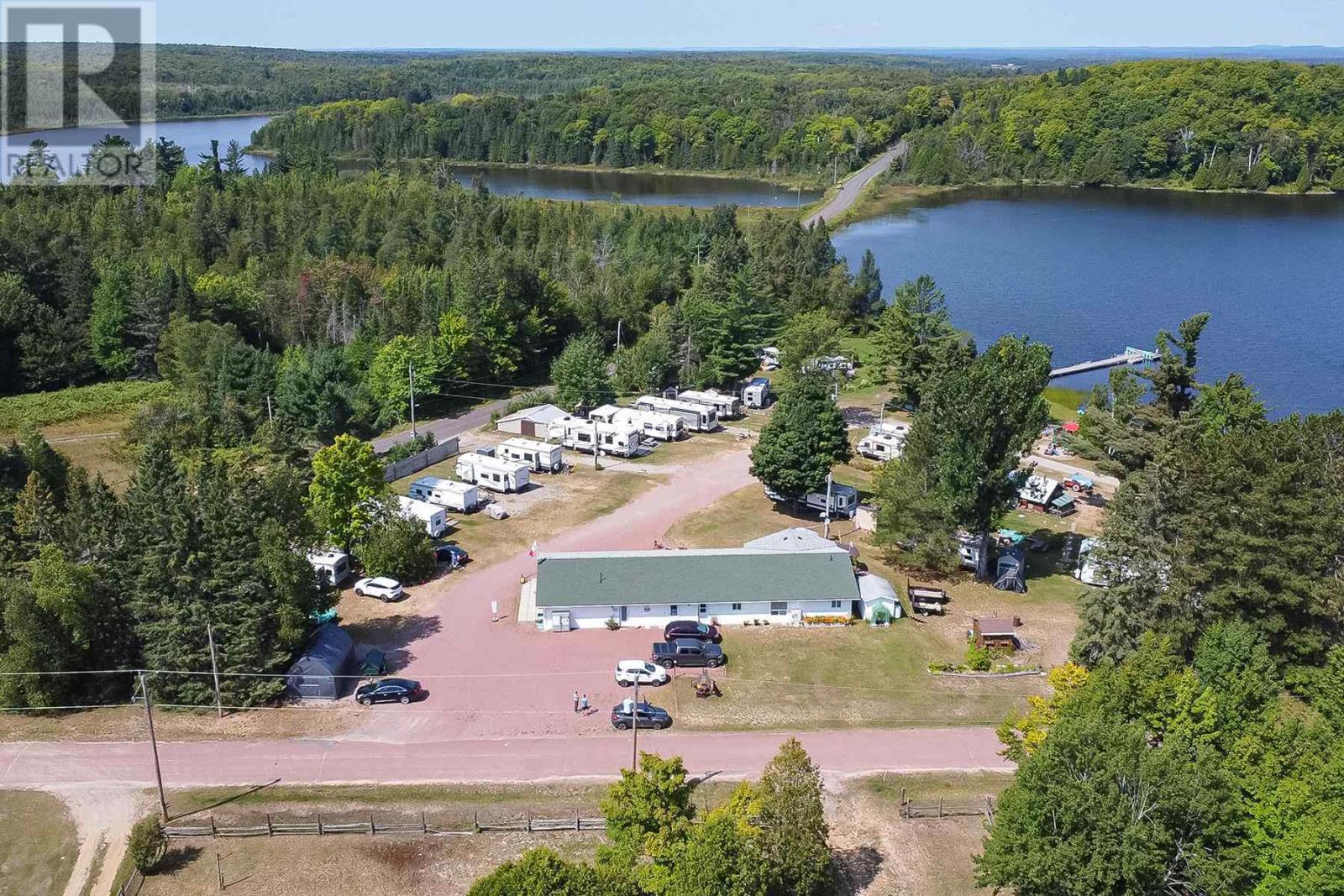 2233 Hilton Rd, Hilton Beach, ON - Outdoor With Body Of Water With View