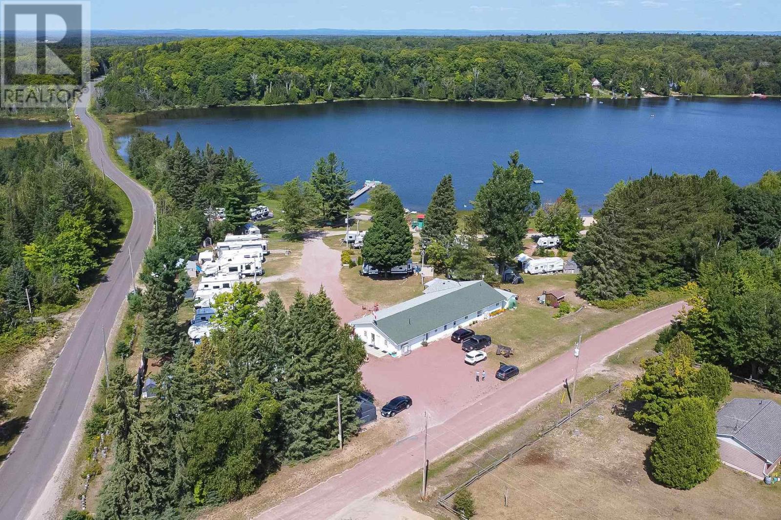 2233 Hilton Rd, Hilton Beach, ON - Outdoor With Body Of Water With View