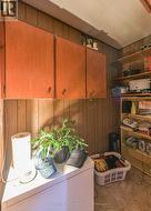 Storage off of the kitchen -