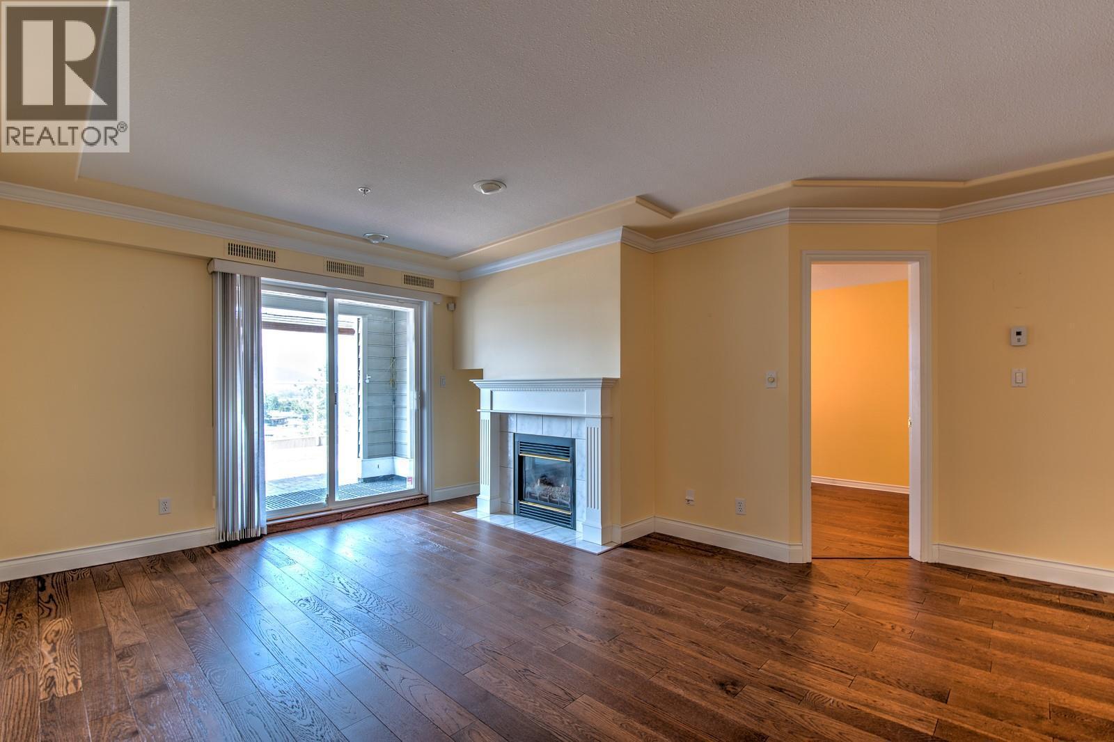 3220 Centennial Drive Unit# 109, Vernon, BC - Indoor With Fireplace