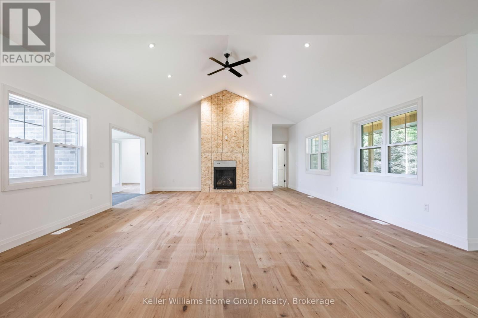 537266 Main Street, Melancthon, ON - Indoor Photo Showing Other Room With Fireplace