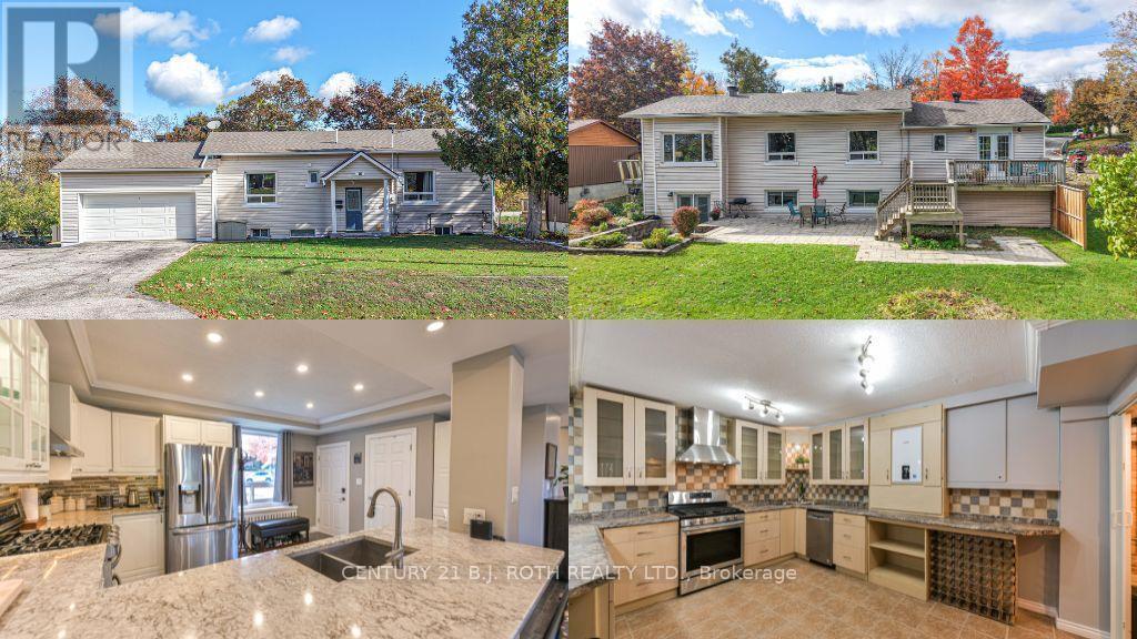 Upper Kitchen - 16 First Street, Orillia, ON - Indoor Photo Showing Kitchen With Double Sink With Upgraded Kitchen