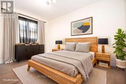 Virtually Staged, 4th bdrm (currently an office) -