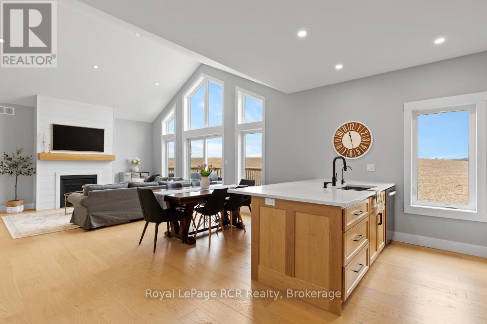 13 Jonathan Crescent, South Bruce, ON - Indoor Photo Showing Other Room With Fireplace