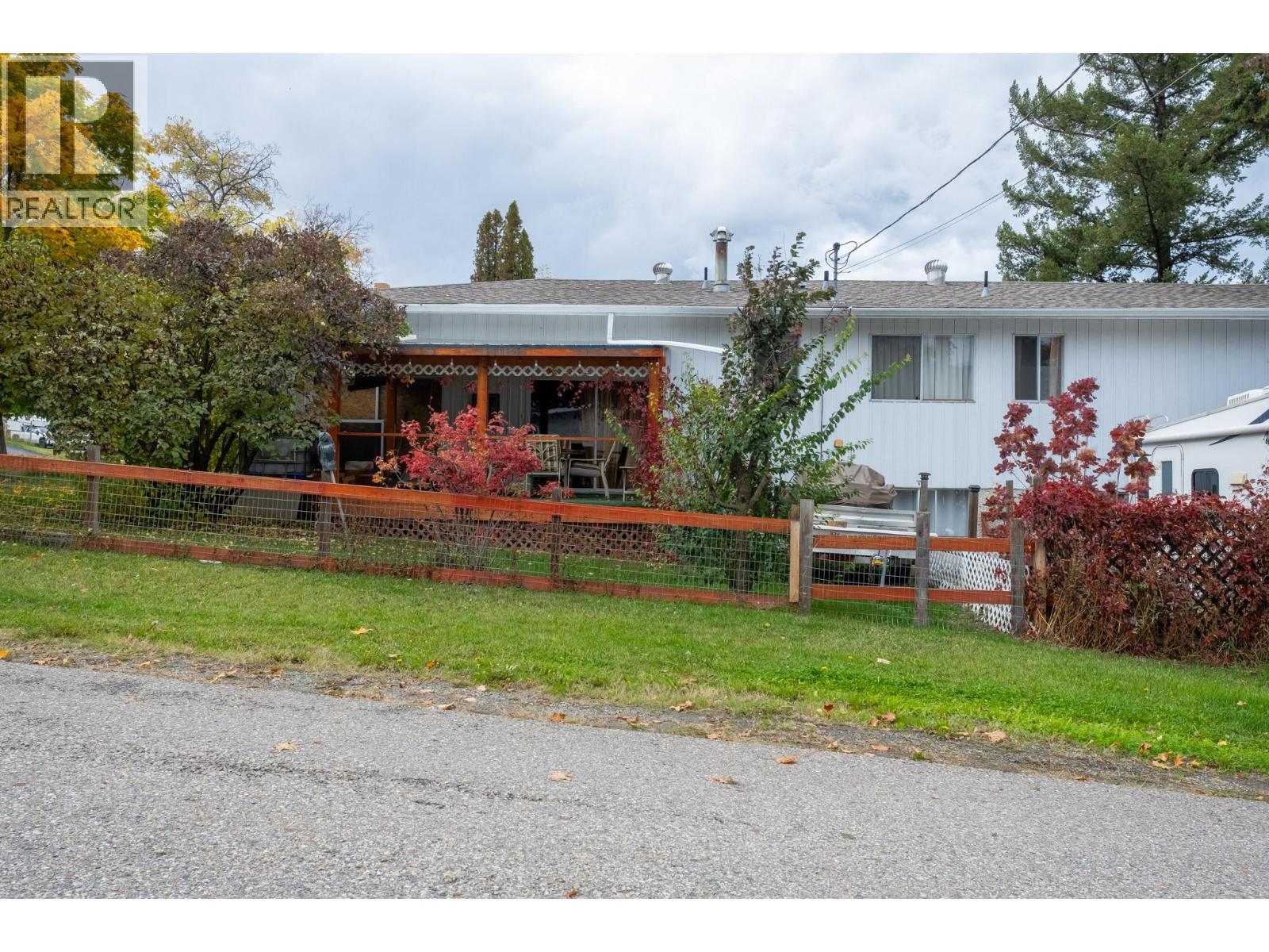 Back of the house - 1801 Mission Road, Vernon, BC - Outdoor With Deck Patio Veranda