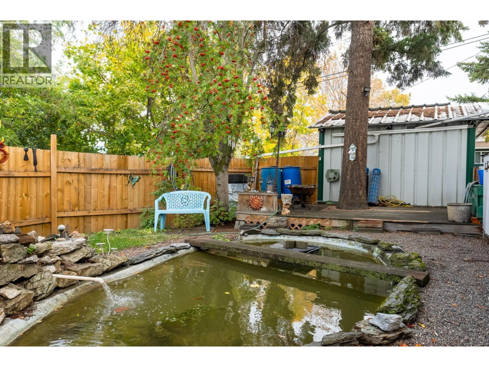 Water Feature - 1801 Mission Road, Vernon, BC - Outdoor
