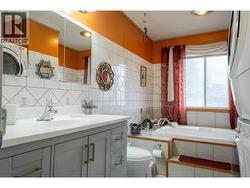 Main Bathroom and Laundry Room -