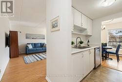 Kitchen with stainless appliances & dishwasher -