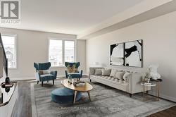 Virtually Staged-Living Room -