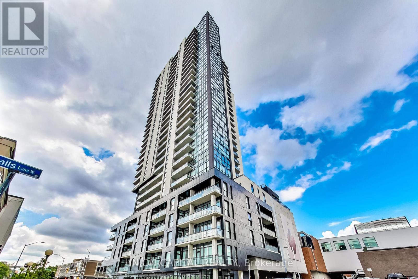 801 - 60 Charles Street W, Kitchener, ON - Outdoor With Facade