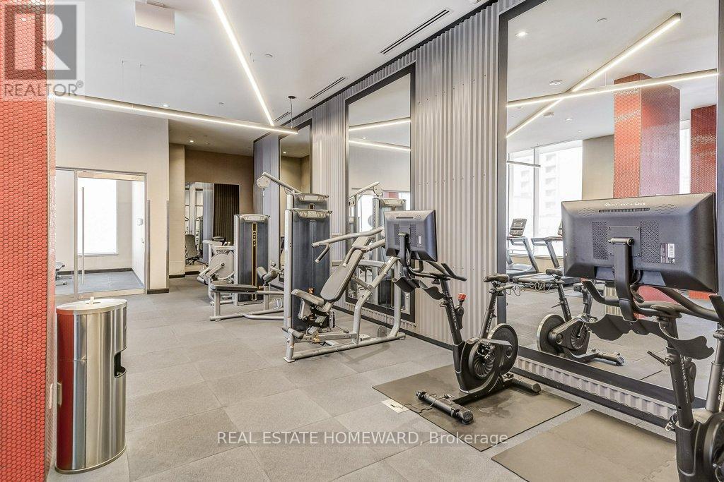 923 - 212 King William Street, Hamilton, ON - Indoor Photo Showing Gym Room
