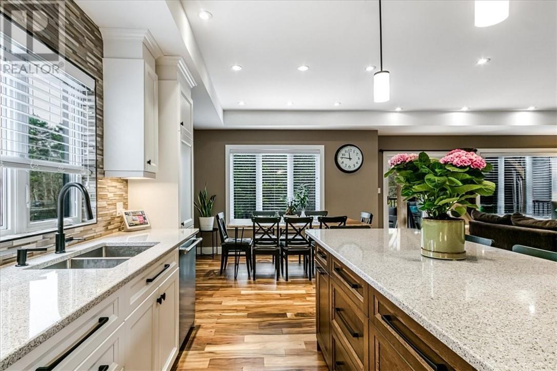 20 Chinaberry Drive, Lively, ON - Indoor Photo Showing Kitchen With Double Sink With Upgraded Kitchen