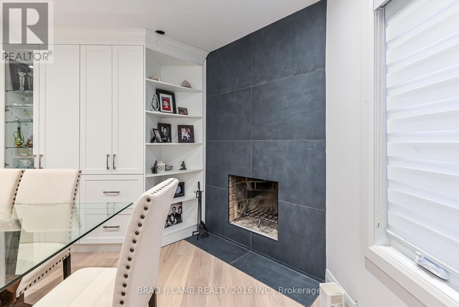 Bed 1 - 54 Campbell Avenue, Vaughan, ON - Indoor With Fireplace