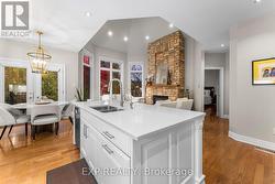 Kitchen and great room -