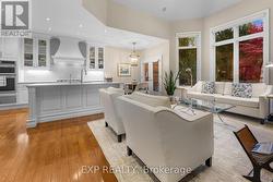 Great room and kitchen -