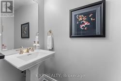 Main floor powder room -