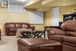 Basement recreation room -