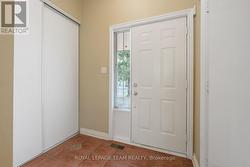Tiled Foyer with large closet. -