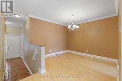 Separate Dining Rm with hardwood floors. -
