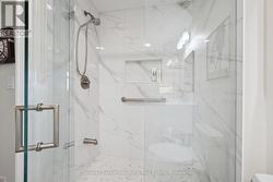Walk-in glass shower -