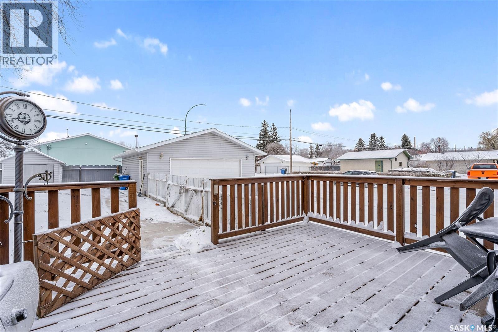 603 Macarthur Drive, Prince Albert, SK - Outdoor With Deck Patio Veranda