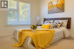 Bedroom with carpet floors -