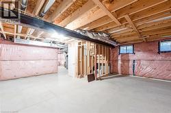 View of basement -