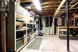 Lots of storage space in the utility room -