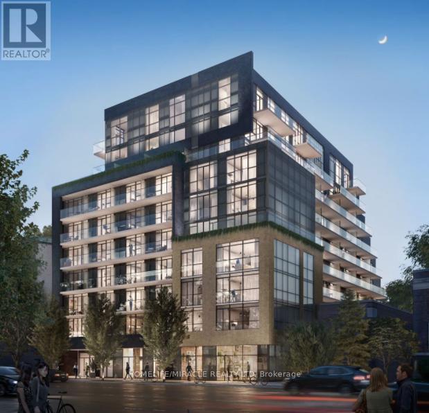 601 - 2369 Danforth Avenue, Toronto, ON - Outdoor With Balcony With Facade