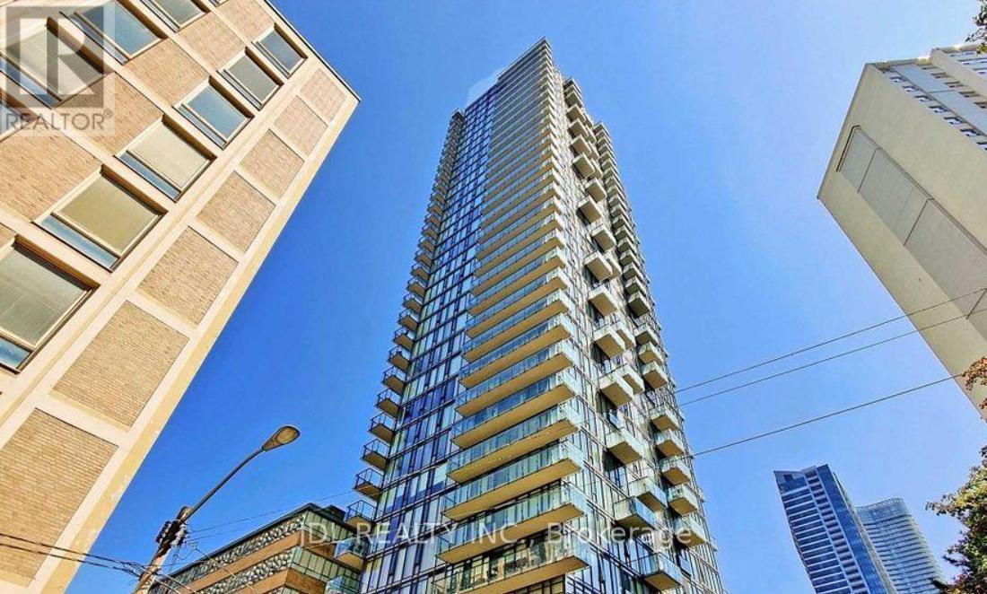 2905 - 75 St Nicholas Street, Toronto, ON - Outdoor With Facade