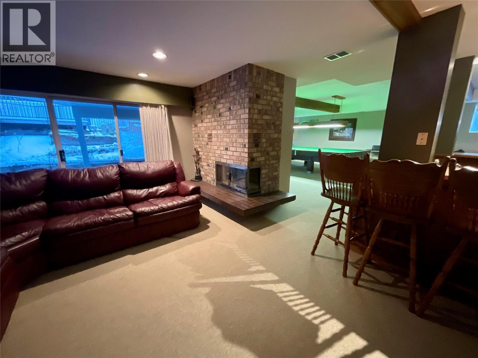 12 Collier Place, Tumbler Ridge, BC - Indoor With Fireplace